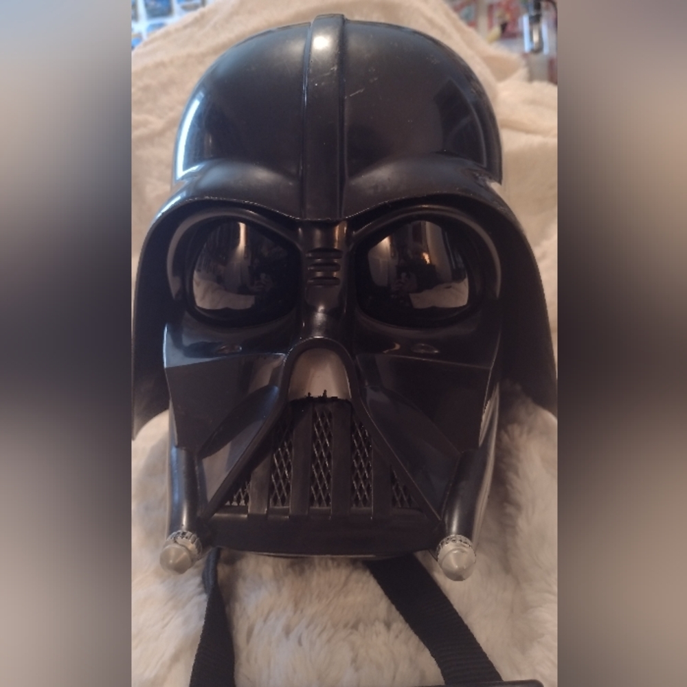 Star Wars Darth Vader Voice Changer Adult Mask Hasbro 2004  Tested Working - Picture 3 of 12